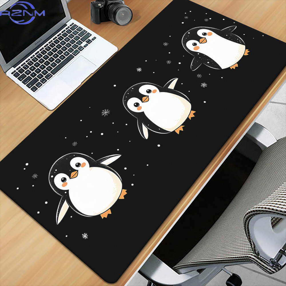 Laptop Accessories Brand - Brand Simple Penguin Mauspad, Eisenkunst-Gaming-Matte, rutschfeste