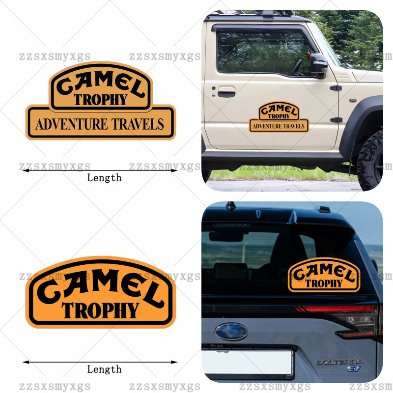 Laptop Accessories Brand - Autoaufkleber Camel Trophy Abzeichen Marken-Autoaufkleber RV-Aufkleber