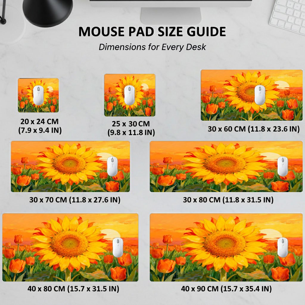 Brand Yellow Sunflower Mauspad – Laptop Accessories Brand Bewertung und Preis