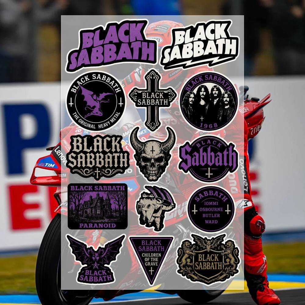 B-LACK S-ABBATH Aufkleber Moto – Laptop Accessories Wallpaper Bewertung und Preis