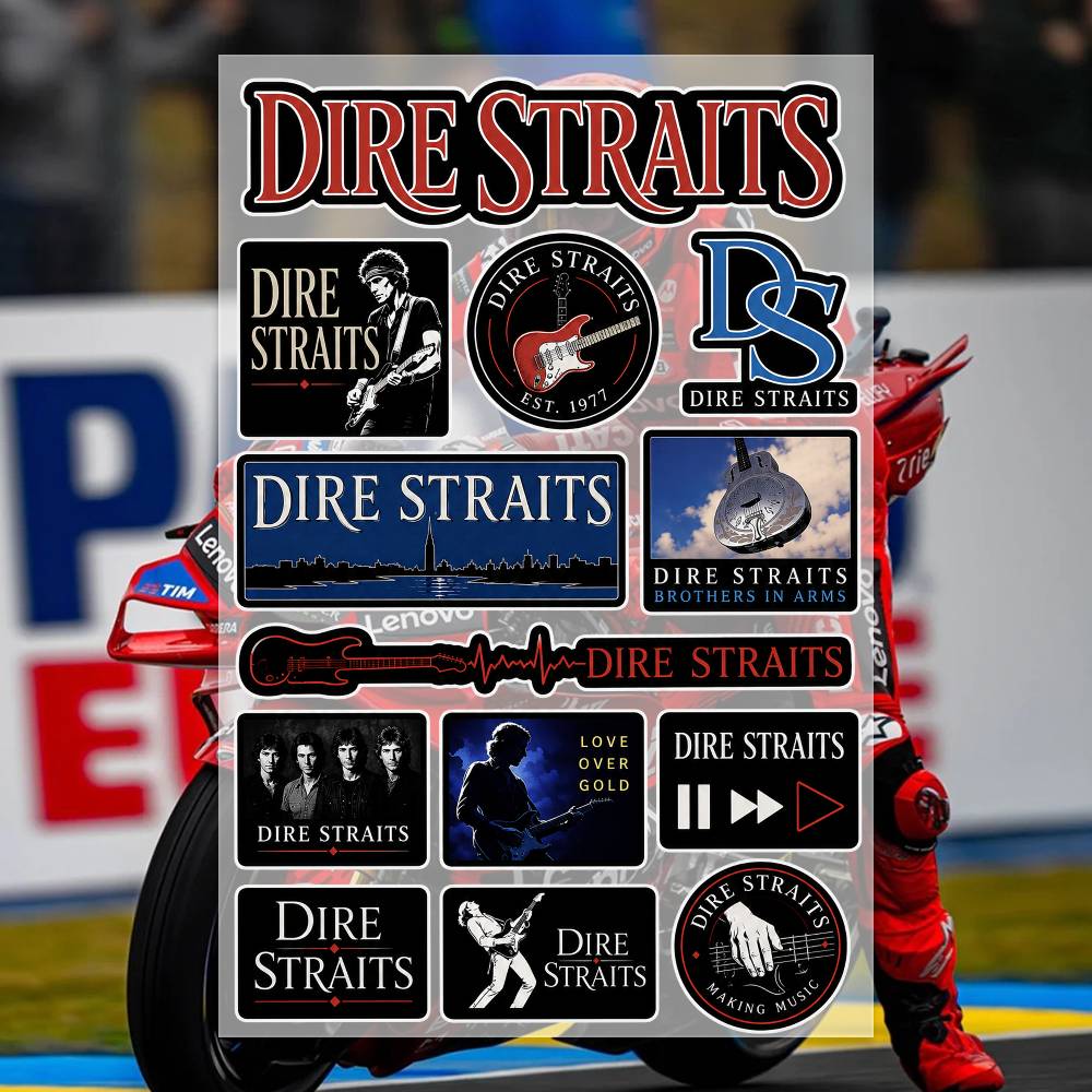 D-Dire Straits Aufkleber, Moto – Laptop Accessories Wallpaper Bewertung und Preis