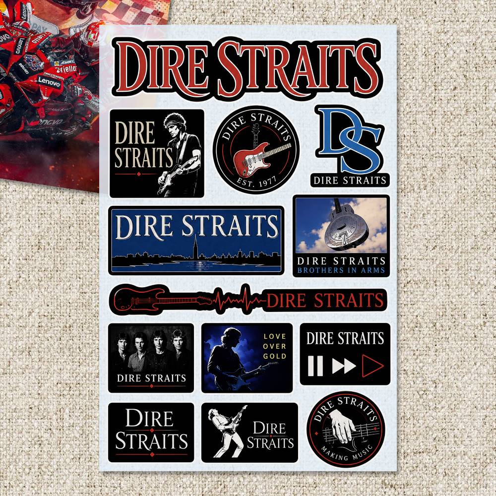 D-Dire Straits Aufkleber, Moto – Laptop Accessories Wallpaper Bewertung und Preis