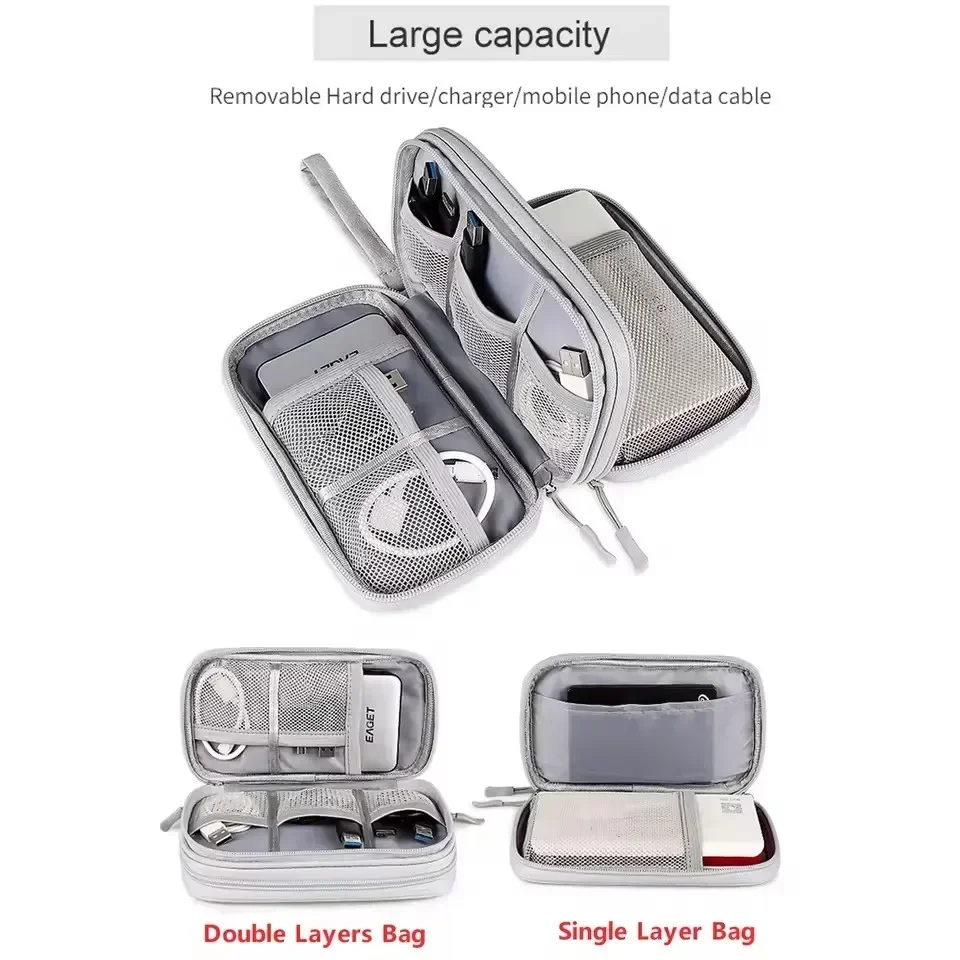 Reise-Kabeltasche Tragbare Dig – Cable Management Bag Bewertung und Preis