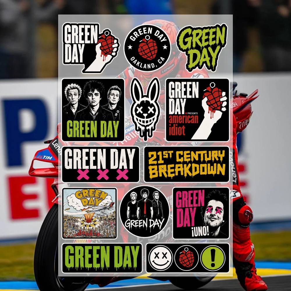 G-Green Day Aufkleber, Motorra – Laptop Accessories Wallpaper Bewertung und Preis