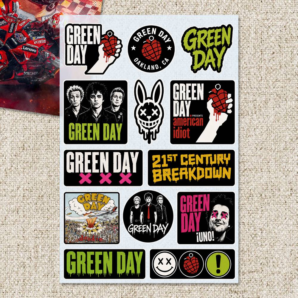 G-Green Day Aufkleber, Motorra – Laptop Accessories Wallpaper Bewertung und Preis