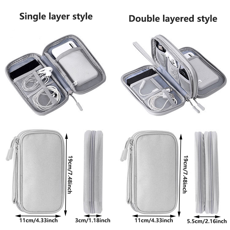 Mehrfarbige Tragbare Reise-Dig – Cable Management Bag Bewertung und Preis
