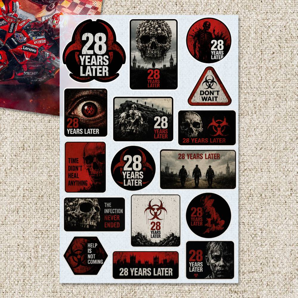 28 Y-ears L-ater Aufkleber Mot – Laptop Accessories Wallpaper Bewertung und Preis