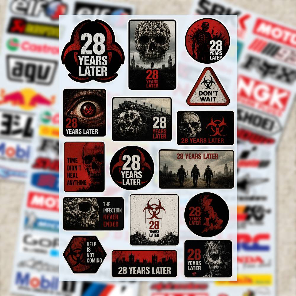 28 Y-ears L-ater Aufkleber Mot – Laptop Accessories Wallpaper Bewertung und Preis
